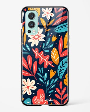 Bold Garden Bloom [BREATHE] Glass Case Phone Cover (OnePlus)