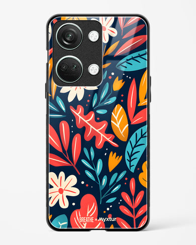 Bold Garden Bloom [BREATHE] Glass Case Phone Cover (OnePlus)