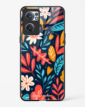 Bold Garden Bloom [BREATHE] Glass Case Phone Cover (OnePlus)