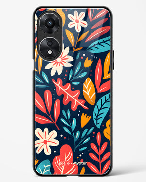 Bold Garden Bloom [BREATHE] Glass Case Phone Cover (Oppo)