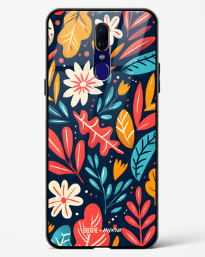 Bold Garden Bloom [BREATHE] Glass Case Phone Cover (Oppo)