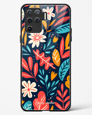 Bold Garden Bloom [BREATHE] Glass Case Phone Cover (Oppo)