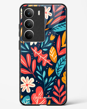 Bold Garden Bloom [BREATHE] Glass Case Phone Cover (Realme)
