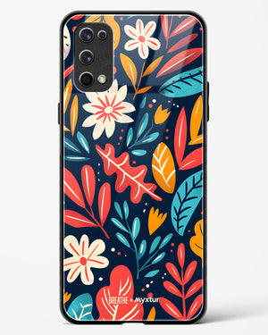 Bold Garden Bloom [BREATHE] Glass Case Phone Cover (Realme)