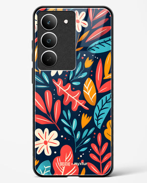 Bold Garden Bloom [BREATHE] Glass Case Phone Cover (Realme)