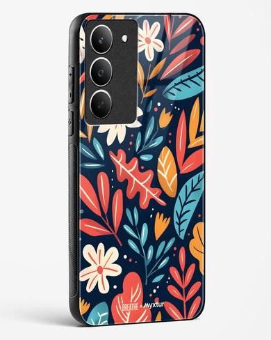 Bold Garden Bloom [BREATHE] Glass Case Phone Cover (Realme)