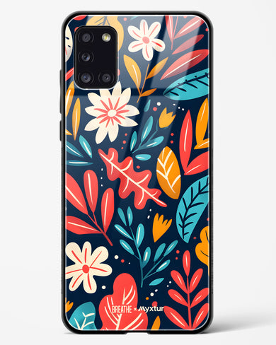 Bold Garden Bloom [BREATHE] Glass Case Phone Cover (Samsung)