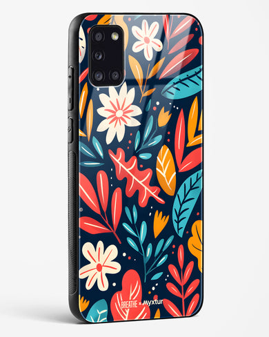 Bold Garden Bloom [BREATHE] Glass Case Phone Cover (Samsung)