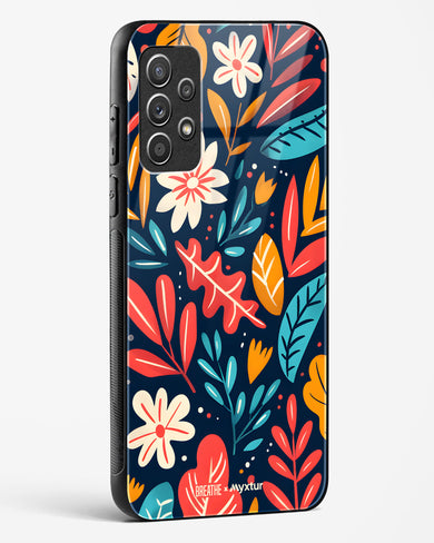 Bold Garden Bloom [BREATHE] Glass Case Phone Cover (Samsung)