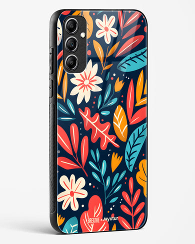 Bold Garden Bloom [BREATHE] Glass Case Phone Cover (Samsung)