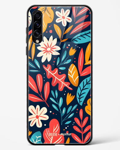 Bold Garden Bloom [BREATHE] Glass Case Phone Cover (Samsung)