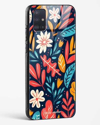 Bold Garden Bloom [BREATHE] Glass Case Phone Cover (Samsung)