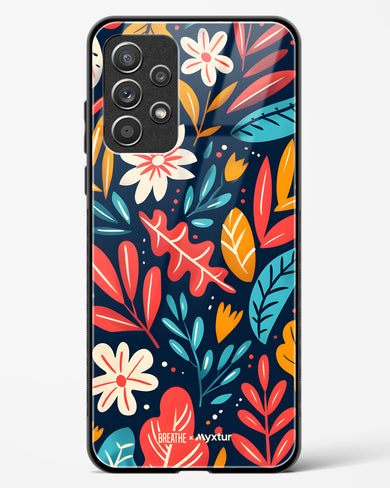 Bold Garden Bloom [BREATHE] Glass Case Phone Cover (Samsung)