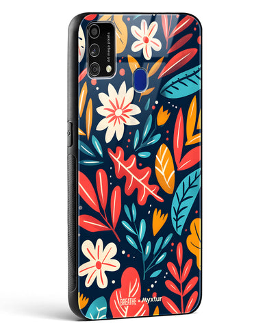 Bold Garden Bloom [BREATHE] Glass Case Phone Cover (Samsung)