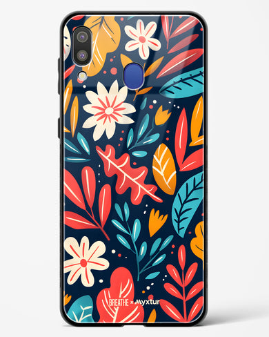 Bold Garden Bloom [BREATHE] Glass Case Phone Cover (Samsung)