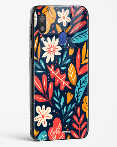 Bold Garden Bloom [BREATHE] Glass Case Phone Cover (Samsung)