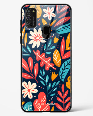 Bold Garden Bloom [BREATHE] Glass Case Phone Cover (Samsung)