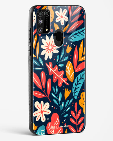 Bold Garden Bloom [BREATHE] Glass Case Phone Cover (Samsung)