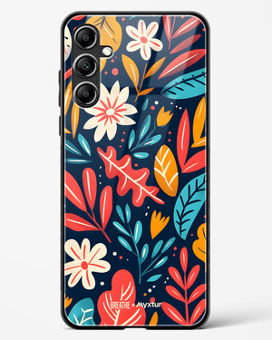 Bold Garden Bloom [BREATHE] Glass Case Phone Cover (Samsung)