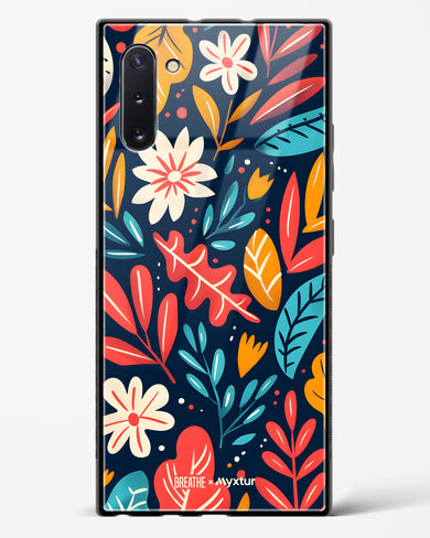 Bold Garden Bloom [BREATHE] Glass Case Phone Cover (Samsung)