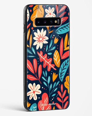 Bold Garden Bloom [BREATHE] Glass Case Phone Cover (Samsung)