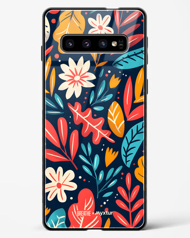 Bold Garden Bloom [BREATHE] Glass Case Phone Cover (Samsung)