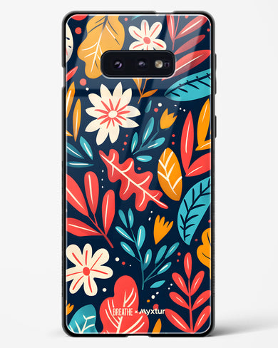 Bold Garden Bloom [BREATHE] Glass Case Phone Cover (Samsung)