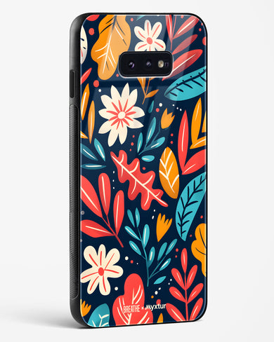 Bold Garden Bloom [BREATHE] Glass Case Phone Cover (Samsung)