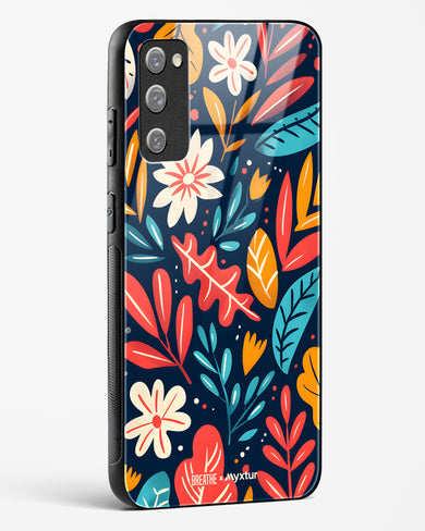 Bold Garden Bloom [BREATHE] Glass Case Phone Cover (Samsung)