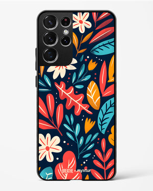 Bold Garden Bloom [BREATHE] Glass Case Phone Cover (Samsung)