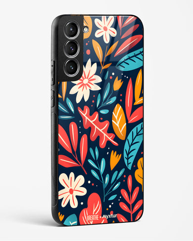 Bold Garden Bloom [BREATHE] Glass Case Phone Cover (Samsung)