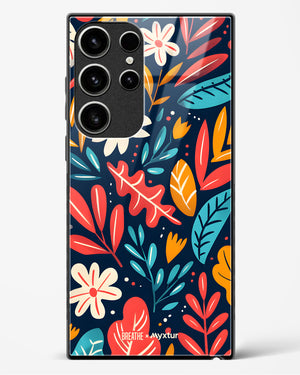 Bold Garden Bloom [BREATHE] Glass Case Phone Cover (Samsung)