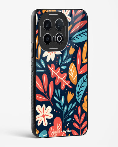 Bold Garden Bloom [BREATHE] Glass Case Phone Cover (Vivo)