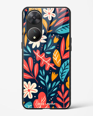 Bold Garden Bloom [BREATHE] Glass Case Phone Cover (Vivo)