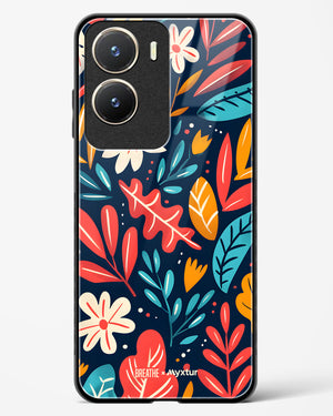 Bold Garden Bloom [BREATHE] Glass Case Phone Cover (Vivo)