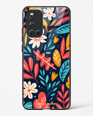 Bold Garden Bloom [BREATHE] Glass Case Phone Cover (Vivo)