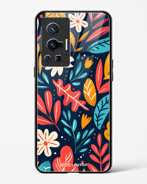 Bold Garden Bloom [BREATHE] Glass Case Phone Cover (Vivo)