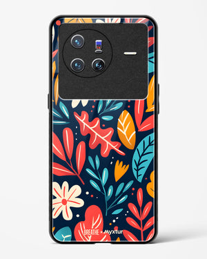 Bold Garden Bloom [BREATHE] Glass Case Phone Cover (Vivo)