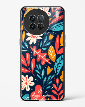 Bold Garden Bloom [BREATHE] Glass Case Phone Cover (Vivo)