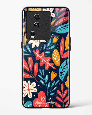 Bold Garden Bloom [BREATHE] Glass Case Phone Cover (Vivo)