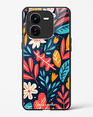 Bold Garden Bloom [BREATHE] Glass Case Phone Cover (Vivo)