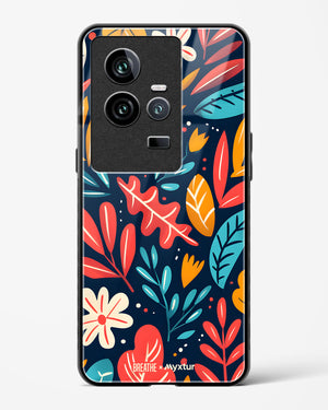 Bold Garden Bloom [BREATHE] Glass Case Phone Cover (Vivo)
