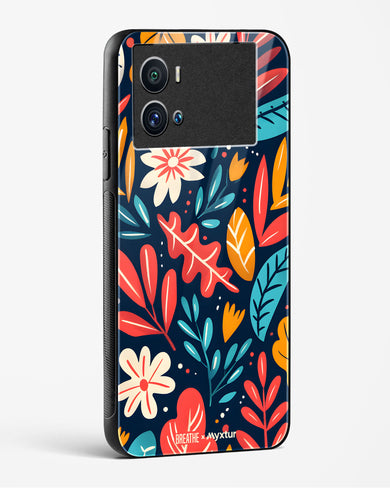 Bold Garden Bloom [BREATHE] Glass Case Phone Cover (Vivo)