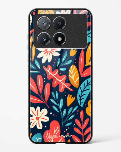 Bold Garden Bloom [BREATHE] Glass Case Phone Cover (Xiaomi)