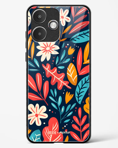 Bold Garden Bloom [BREATHE] Glass Case Phone Cover (Xiaomi)