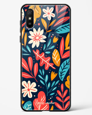 Bold Garden Bloom [BREATHE] Glass Case Phone Cover (Xiaomi)