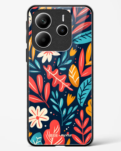 Bold Garden Bloom [BREATHE] Glass Case Phone Cover (Xiaomi)