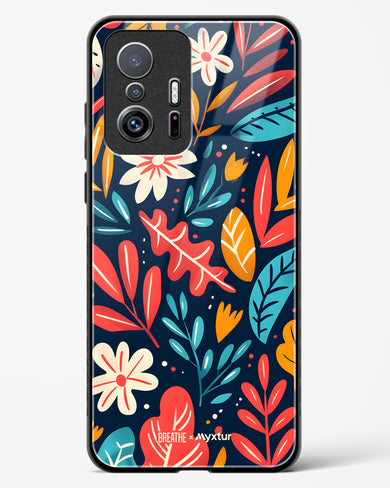 Bold Garden Bloom [BREATHE] Glass Case Phone Cover (Xiaomi)