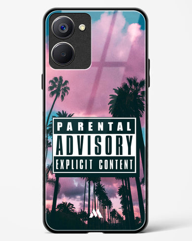 Parental Advisory Glass Case Phone Cover (Realme)