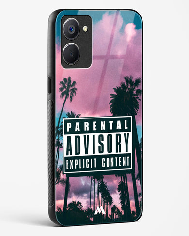 Parental Advisory Glass Case Phone Cover (Realme)